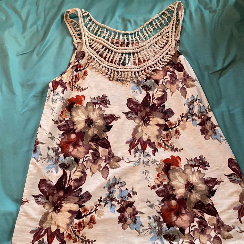 Floral Tank Top